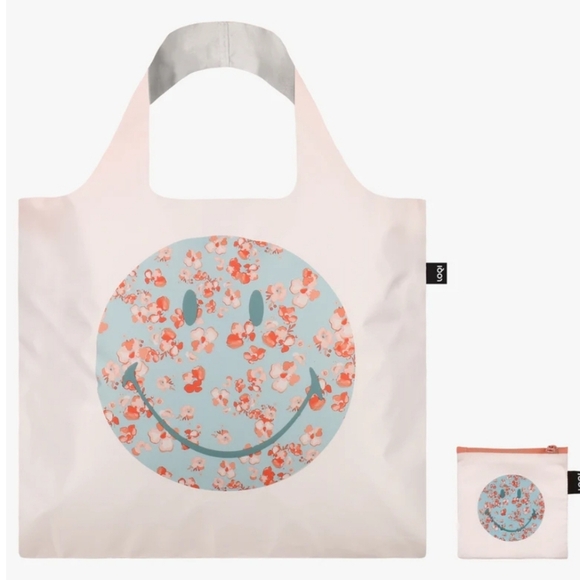 💥BUY 5 GET 3 FREE SMILEY Blossom Recycled Bag, Retail $16.00 - Picture 4 of 8